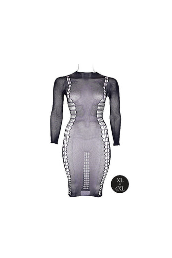 Shots Toys - Le Désir - SHA006 - Carme Dress - Black - OSXL - Stag Shop