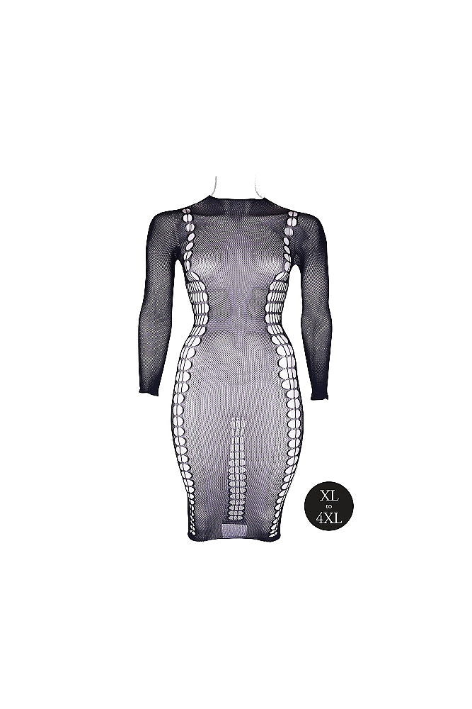 Shots Toys - Le Désir - SHA006 - Carme Dress - Black - OSXL - Stag Shop