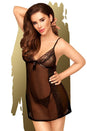 Penthouse Lingerie - Casual Seduction Mini Dress - Black - Stag Shop