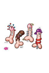 Creative Conceptions - Stick A Dick: Pin The Tail Game - Hunk Edition - Stag Shop