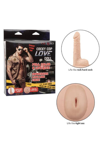 Cal Exotics - Cocky Cop Love Doll - Stag Shop