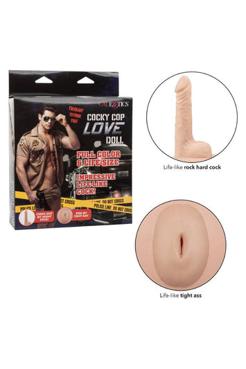 Cal Exotics - Cocky Cop Love Doll - Stag Shop