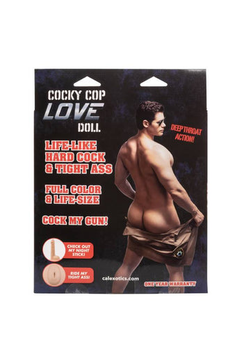 Cal Exotics - Cocky Cop Love Doll - Stag Shop