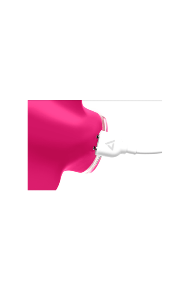 Clandestine - Luxury Rechargeable MIMIC Lay-On Vibrator - Magenta - Stag Shop
