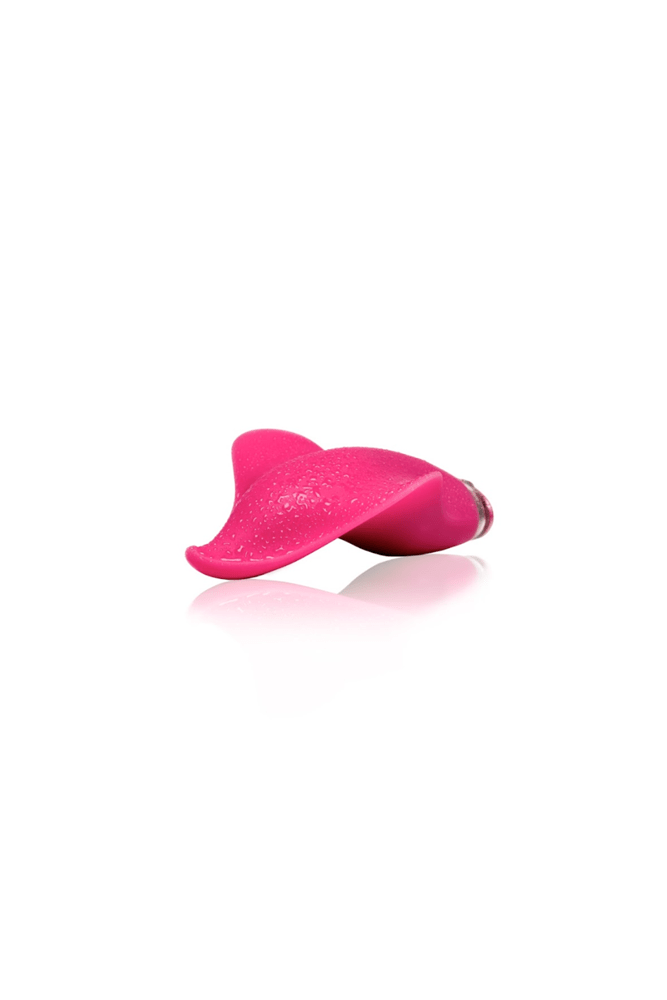 Clandestine - Luxury Rechargeable MIMIC Lay-On Vibrator - Magenta - Stag Shop