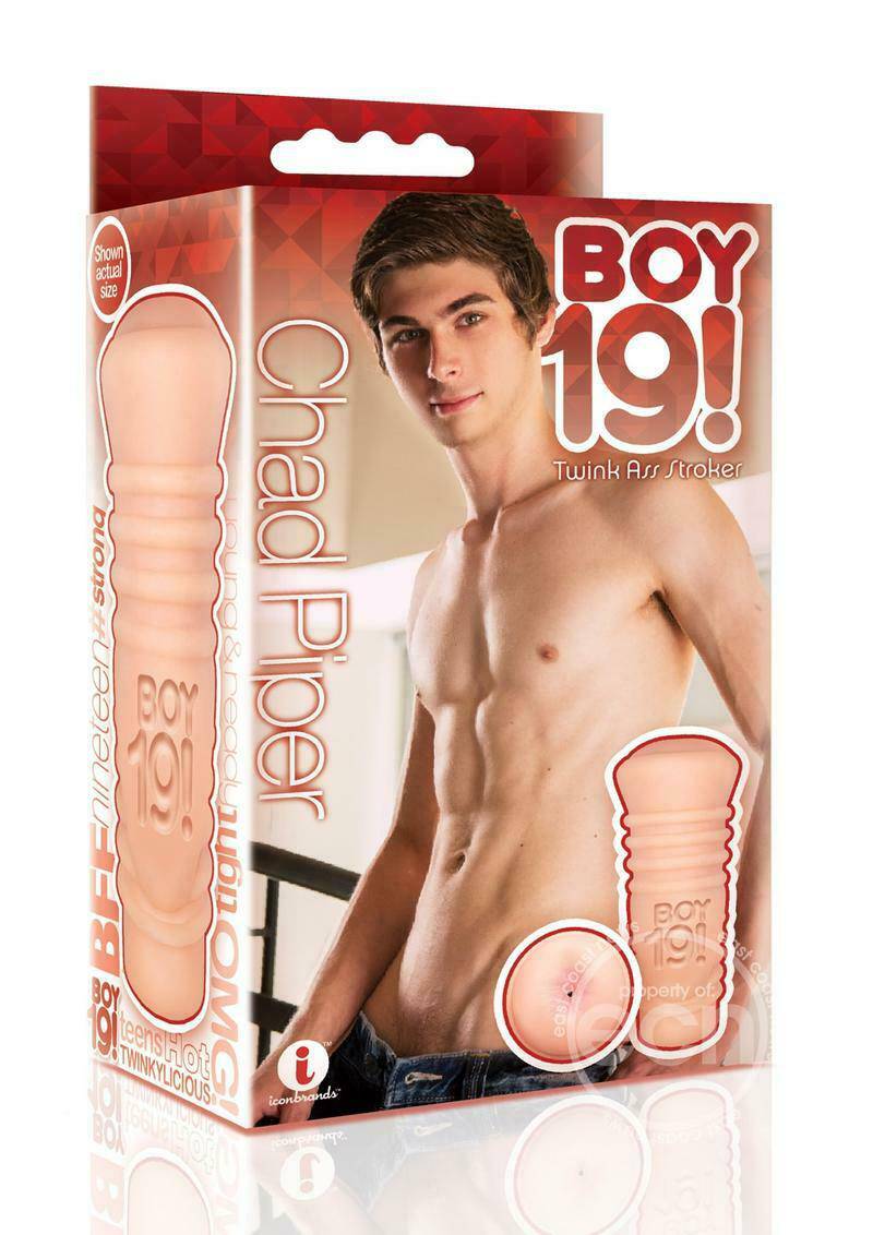 Icon Brands - BOY 19 Teen Twink - Chad Piper - Custom Anal Masturbator - Stag Shop