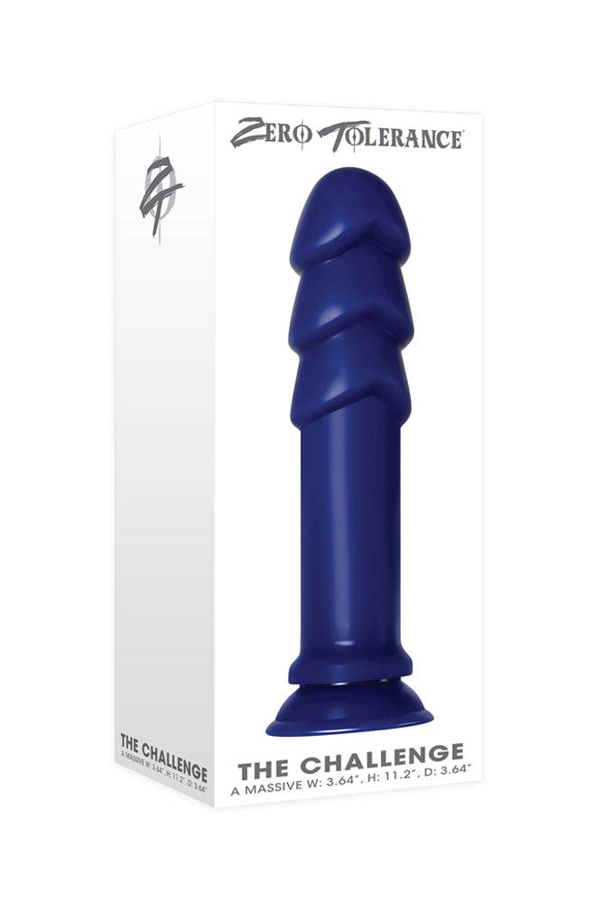 Zero Tolerance - The Challenge Large Plug - Blue - Stag Shop