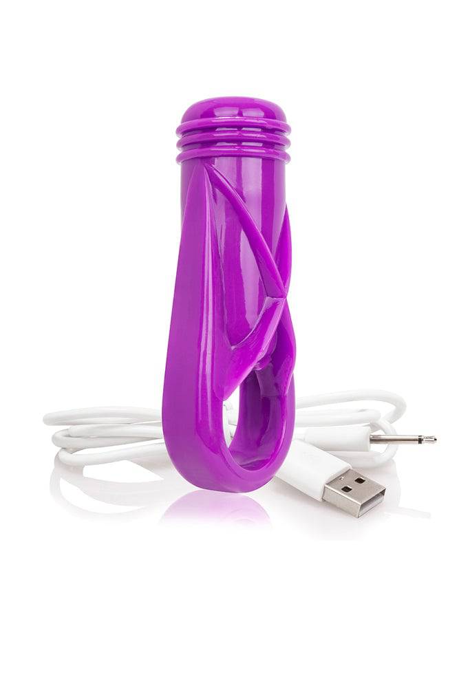 Screaming O - Charged - OYeah Plus Rechargeable Cock Ring - Purple - Stag Shop