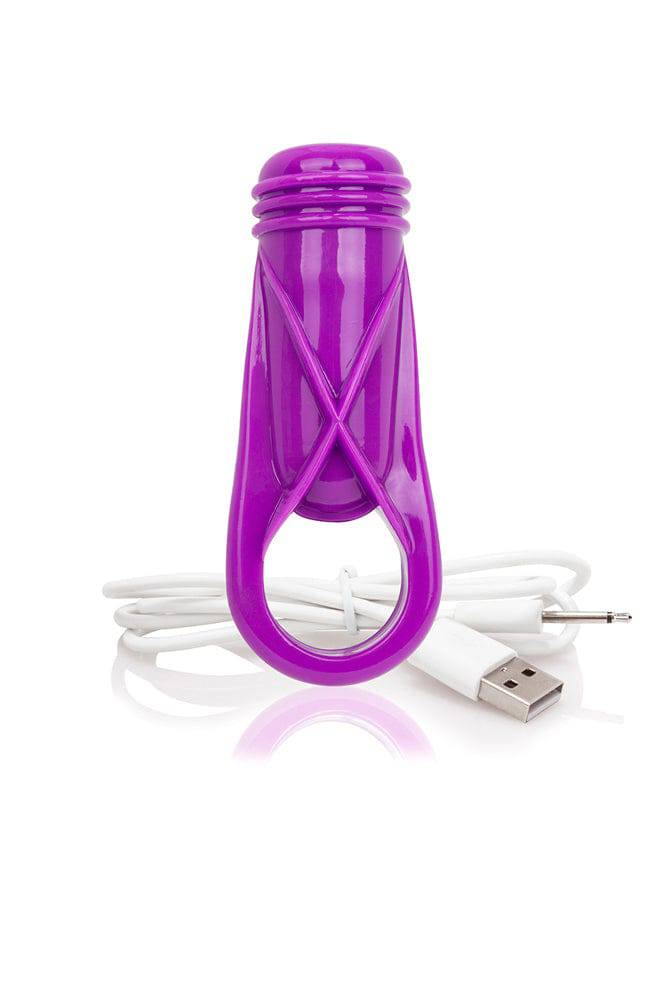Screaming O - Charged - OYeah Plus Rechargeable Cock Ring - Purple - Stag Shop