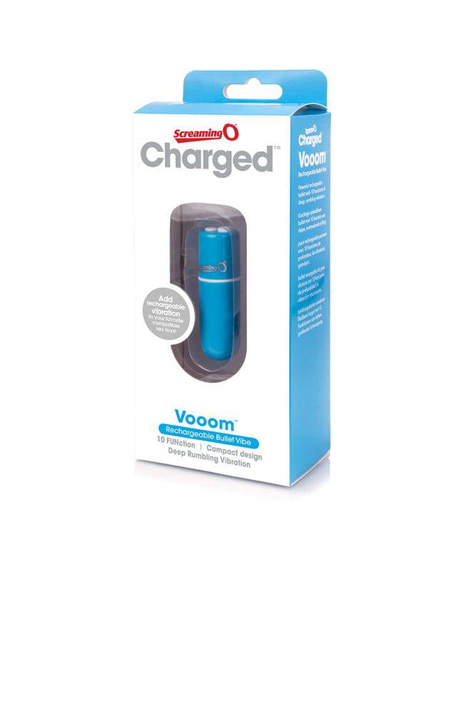Screaming O - Charged - Vooom Rechargeable Bullet Vibrator - Assorted - Stag Shop