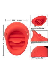 Cal Exotics - French Kiss - Charmer Clitoral Stimulator - Red - Stag Shop
