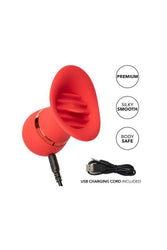 Cal Exotics - French Kiss - Charmer Clitoral Stimulator - Red - Stag Shop