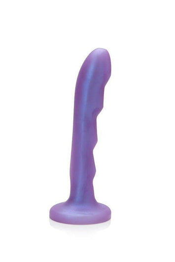 Tantus - Charmer Silicone Dildo - Purple - Stag Shop
