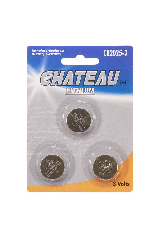 Chateau - 3 Volt Battery - 3 Pack - Stag Shop