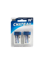 Chateau - 9 Volt Battery - 2 Pack - Stag Shop