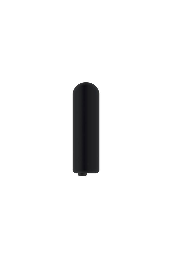 Adam & Eve - Cheeky Vibrating Panty With Bullet - Black - Stag Shop