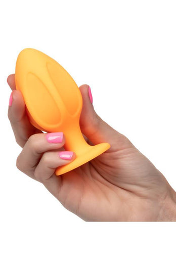 Cal Exotics - Cheeky Butt Plug Set - Orange - Stag Shop