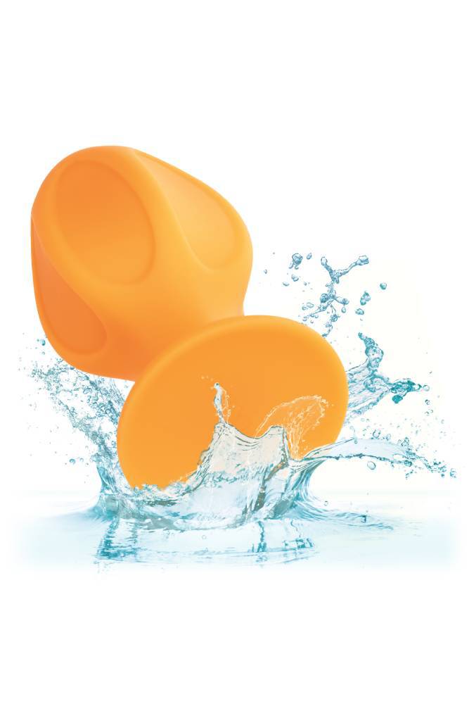 Cal Exotics - Cheeky Butt Plug Set - Orange - Stag Shop