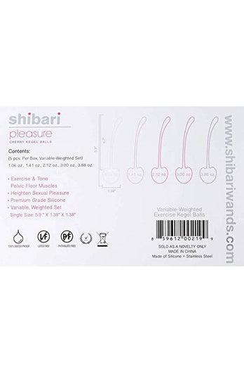 Shibari - Pleasure - Cherry Kegel Balls - Stag Shop