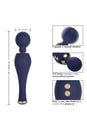 Cal Exotics - Chic - Poppy Massage Wand - Blue - Stag Shop