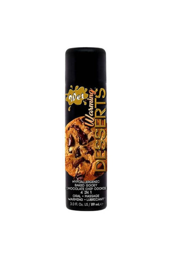 Wet - Warming Desserts Flavoured Lubricant - Chocolate Chip Cookie - 3oz - Stag Shop