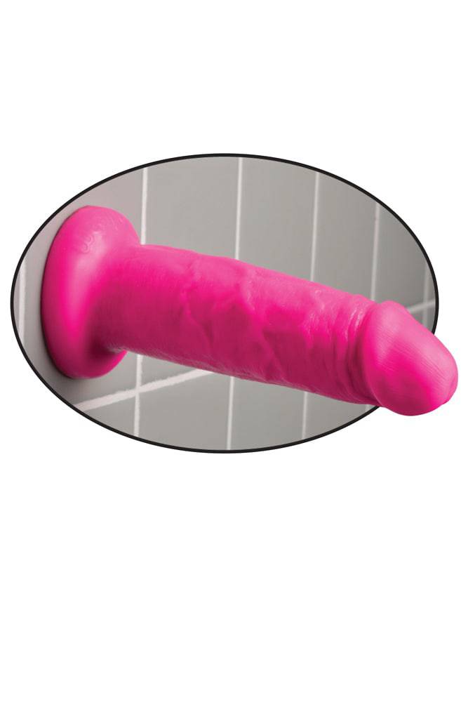 Pipedream - Dillio - Realistic Chubby Dildo - 6 inch - Pink - Stag Shop