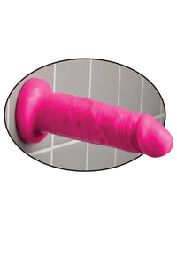 Thumbnail for Pipedream - Dillio - Realistic Chubby Dildo - 6 inch - Pink - Stag Shop