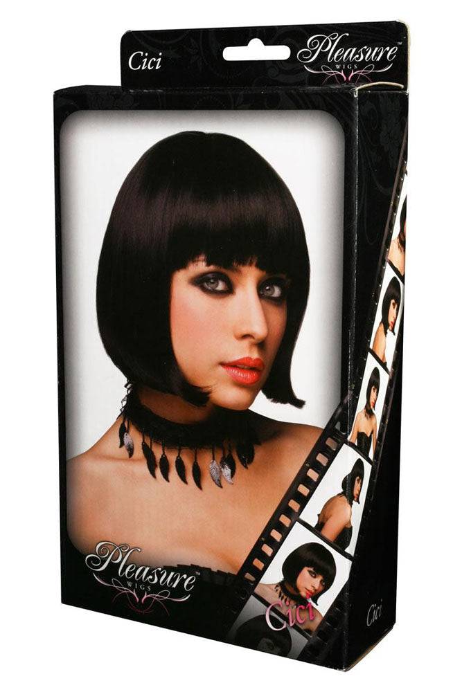 Pleasure Wigs - Cici Wig - Black - Stag Shop