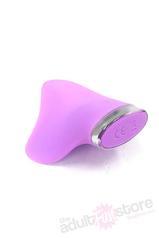 Clandestine - Luxury Rechargeable MIMIC Lay-On Vibrator - Lilac - Stag Shop