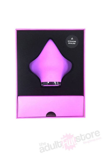 Clandestine - Luxury Rechargeable MIMIC Lay-On Vibrator - Lilac - Stag Shop