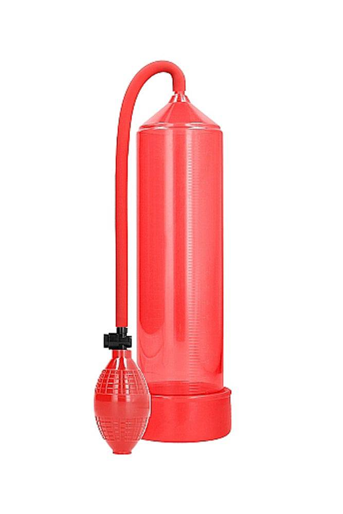 Shots Toys - Pumped - Classic Penis Pump - Red - Stag Shop