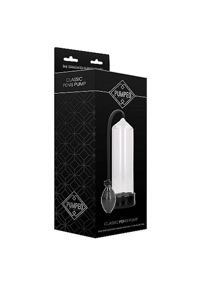 Shots Toys - Pumped - Classic Penis Pump - Clear - Stag Shop