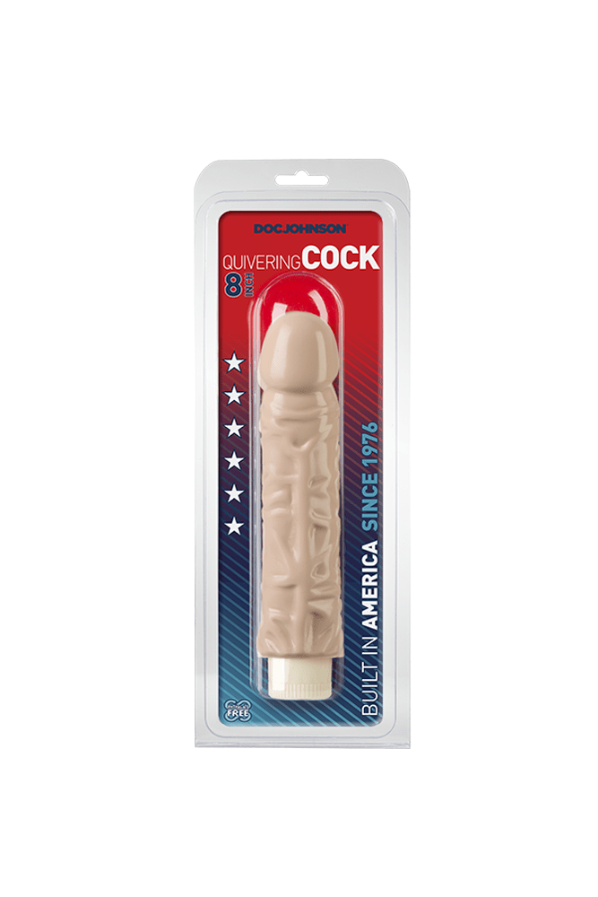 Doc Johnson - Classic Quivering 8 Inch Cock - Stag Shop