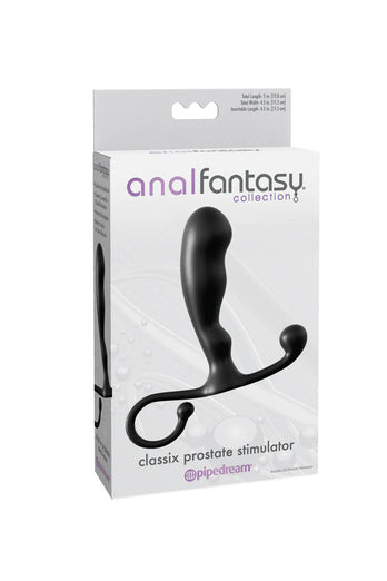 Pipedream - Anal Fantasy - Classix Prostate Stimulator - Black - Stag Shop