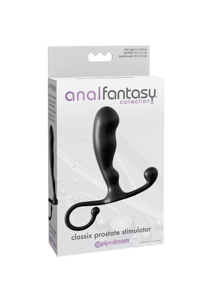Pipedream - Anal Fantasy - Classix Prostate Stimulator - Black - Stag Shop