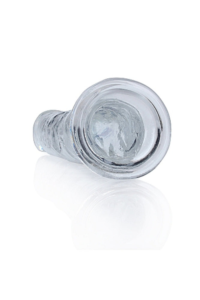 Shots Toys - Real Rock - 10" Realistic Dildo with Suction Cup - Clear - Stag Shop