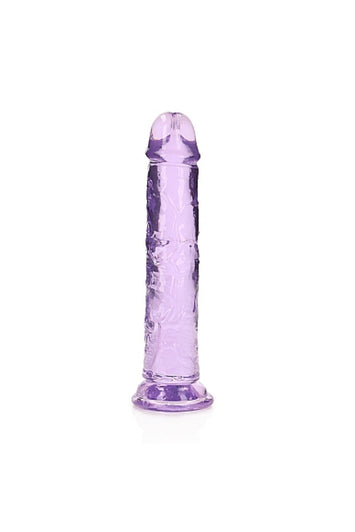 Shots Toys - Real Rock - 7" Realistic Dildo with Suction Cup - Purple - Stag Shop