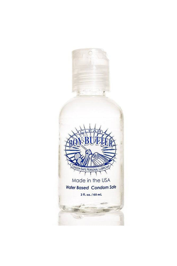 Boy Butter - Clear Water-Based Formula - 2oz - Stag Shop