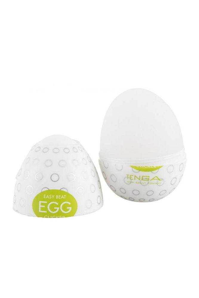 Tenga - Egg - Clicker Textured Egg Masturbator - Stag Shop