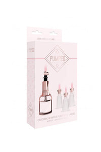 Thumbnail for Shots Toys - Pumped - Clitoral & Nipple Pump Set - Assorted Sizes - Stag Shop
