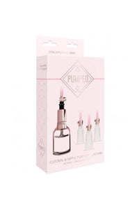 Thumbnail for Shots Toys - Pumped - Clitoral & Nipple Pump Set - Assorted Sizes - Stag Shop