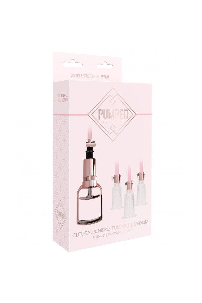 Shots Toys - Pumped - Clitoral & Nipple Pump Set - Assorted Sizes - Stag Shop