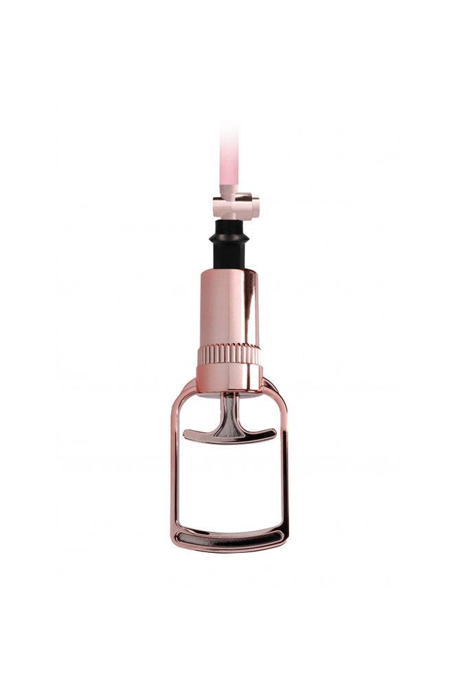 Shots Toys - Pumped - Pussy Pump - Rose Gold - Stag Shop