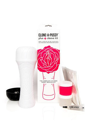 Clone-A-Pussy - Plus Silicone Casting Kit & Stroker - Hot Pink - Stag Shop