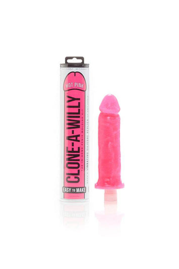 Clone-A-Willy - Vibrating Penis Casting Kit - Hot Pink - Stag Shop
