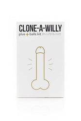 Clone-A-Willy - Plus Vibrating Penis Casting Kit With Balls - Beige - Stag Shop
