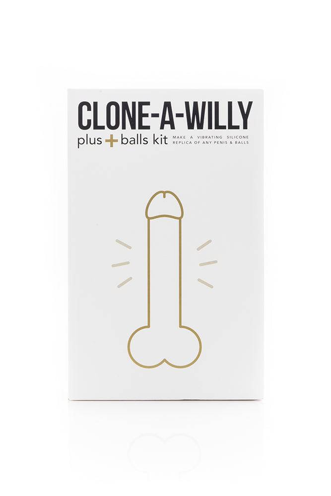 Clone-A-Willy - Plus Vibrating Penis Casting Kit With Balls - Beige - Stag Shop