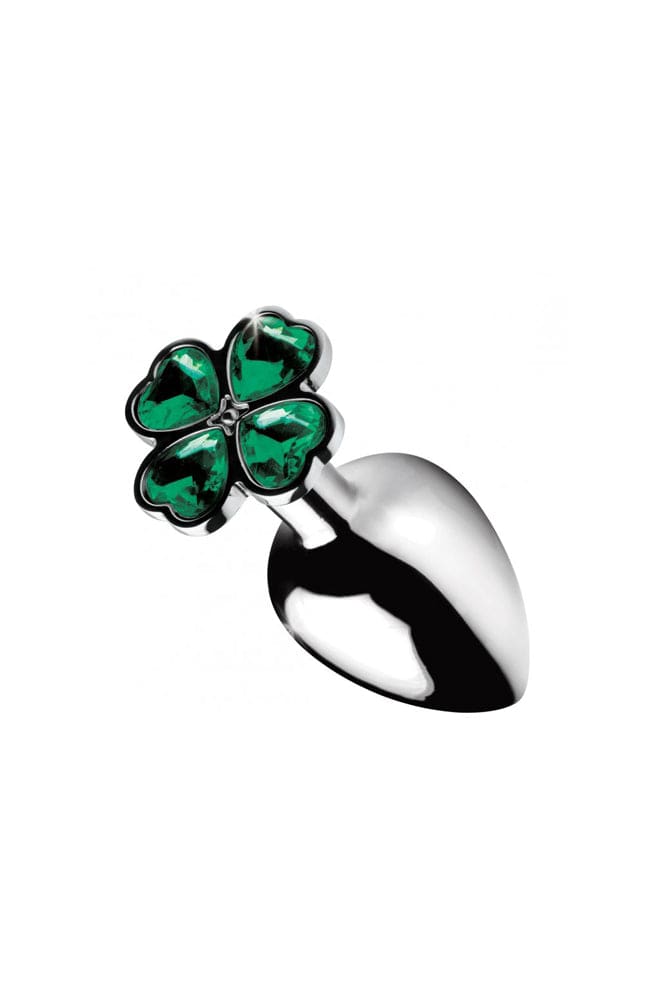 XR Brands - Booty Sparks - Lucky Clover Gem Anal Plug - Small - Stag Shop