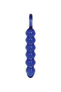 Thumbnail for Adam & Eve - Cobalt Glass Dildo - Blue - Stag Shop