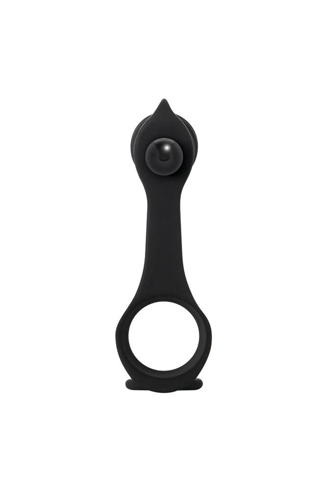 Zero Tolerance - Rechargeable Cock Ring & Anal Vibe - Black - Stag Shop